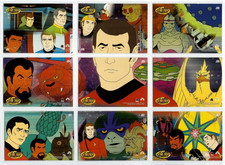 Star Trek: The Animated Series complete set of 9 James Doohan insert cards