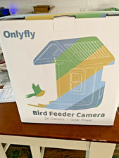 Onlyfly Bird Feeder with camera Solar Power