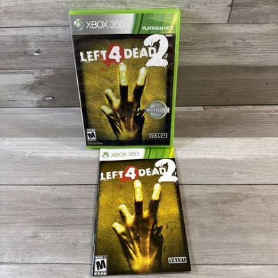 Left 4 Dead 2 - Microsoft Xbox 360 Platinum Manual And Case Only NO GAME