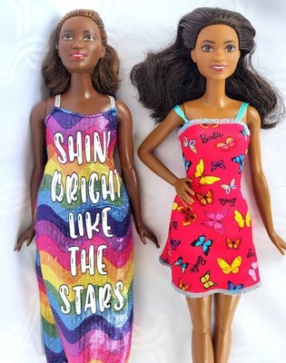 AA Curvy doll Brooklyn face jointed Barbie doll Fashionistas Mattel