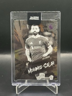 2025-26 Topps Total Football Mohamed Salah /10 FAN CHOICE #2379 BOOKEND