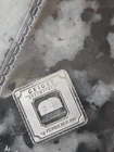 Geiger 1 Gram .999 Silver Bar Square Assay with Security Feature Searialized
