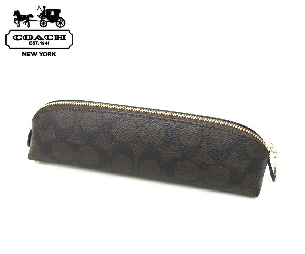 COACH Pencil Case Signature Canvas (CZ206) Slim | eBay