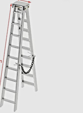 A Frame Ladder for 1:24 Scale  4 High Diorama...