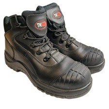 TK Steel Safety Boots S3 HRO SRC Steel Toe Work Boots Oil Resistant Size UK 10