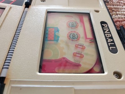 NINTENDO GAME AND WATCH Pinball PB-59 1983 Vintage Tested Working