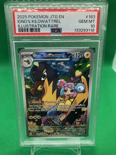 Iono's Kilowattrel 163/159 Sv09: Journey Together Holo PSA 10