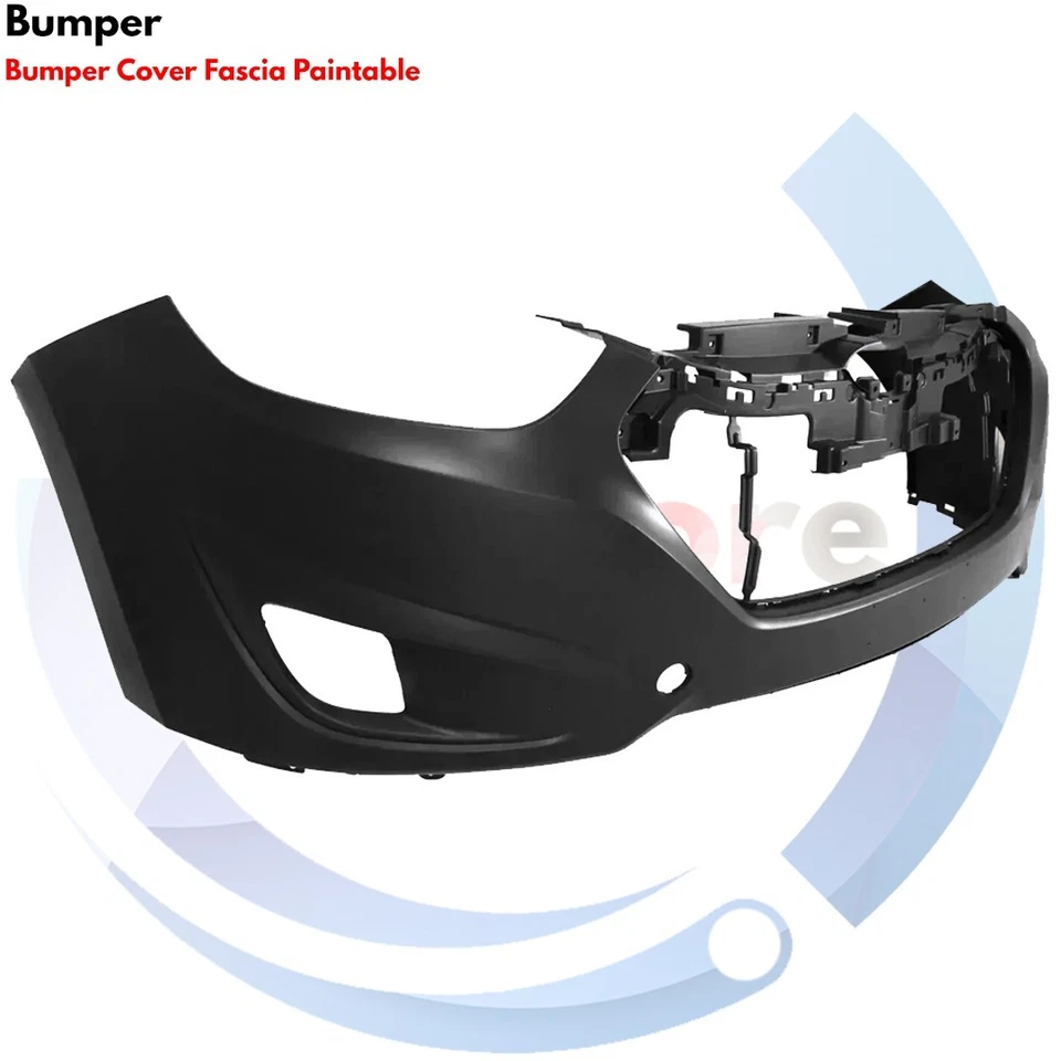 Front Bumper Cover Fascia & Grille Assembly Kit For 2010-2015 Hyundai Tucson Foto 4 de 4
