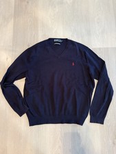 Ralph Lauren Men's Polo Pullover Sweater Size XL Navy