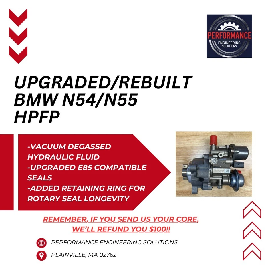 BMW 135i/335i/535i, N54/Principios de N55, HPFP actualizado y reconstruido Foto 2 de 4