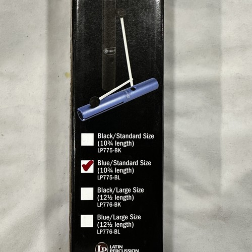 LP776BL Vibratone Large Blue Aluminum with Mallet Latin Percussion Lp - Picture 5 of 5