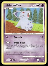 NIDORAN F 71/111 COMMON RISING RIVALS POKEMON LP