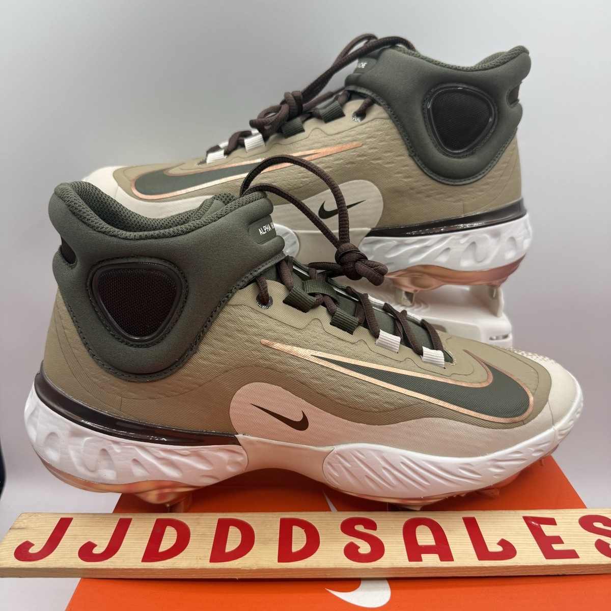 Nike x RBI Exclusive Alpha Huarache Elite 4 Baseball Cleats FZ7344