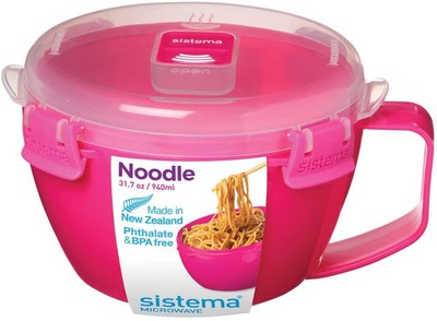 Sistema Microwave Noodle Bowl, 1 Cup , Assorted Colours. (Pack Of 1) 9