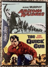 Audie Murphy Double Feature (DVD) Arizona Raiders, The Quick Gun - Brand New!!