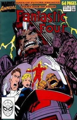 Fantastic Four (1961) ANNUAL #  23 (8.0-VF) Moonstone, Doctor Doom, Franklin ...