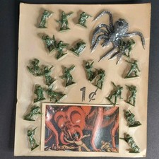 1960s Sci-Fi Horror B-Movie Monster Army Men Gumball Vending Display Card Set