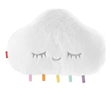Fisher Price Twinkle Cuddle Cloud Soother Multi Color Lights Sounds Plush Toy
