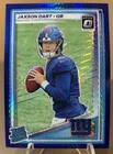 2025 Panini Donruss Optic Blue Hyper Prizm Rated Rookie Jaxson Dart Color Match