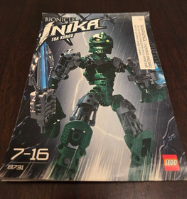 LEGO Bionicle Inika TOA JALLER, TOA HAHLI & TOA KONGU, 100% Complete w/ Booklets