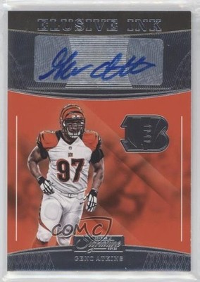 2016 Panini Donruss Signature Series Elusive Ink Geno Atkins #EI-GA Auto z0q