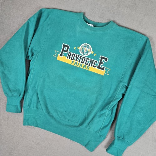 VTG Providence College Friars Champion Reverse Weave Sweatshirt Mens L 90s USA