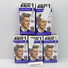 Just For Men Touch of Gray Hair Color, Light Brown T-25, 5 Pack