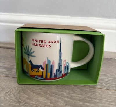 Starbucks United Arab Emirates ''You Are Here'' Collection Tasse Neu in OVP