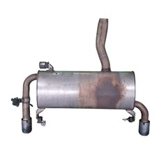 2018-2021 Bmw X3 2.0l Awd Rear Center Exhaust Pipe Muffler Oem 18308487184 2018-2021 Bmw X3 2.0l Awd Rear Center Exhaust Pipe Muffler Oem 18308487184