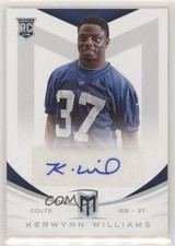 2013 Panini Momentum Rookie Signatures Platinum 19/25 Kerwynn Williams Auto 0c2