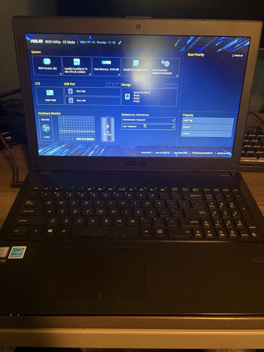 ASUS HDD (Hard Disk Drive) 8 GB RAM Notebooks/Laptops for sale | eBay