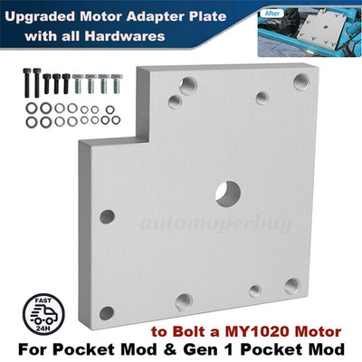 #ad MY1020 Motor Adapter Plate Kit For Razor MX350 RSF350 Pocket Mod Gen1 Mount Kit $29.99