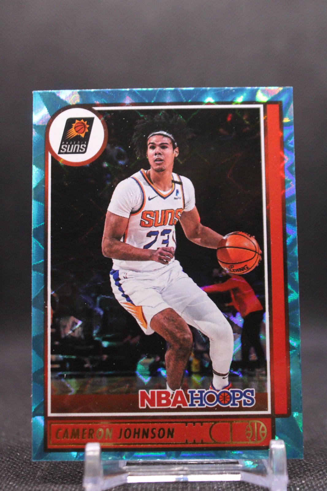 Cameron Johnson #56 2021-22 Hoops Teal Explosion Phoenix Suns