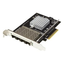 StarTech PEX10GSFP4I Quad-Port SFP Network Card PCIe