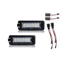 2 * LED Kennzeichenbeleuchtung für VW Polo 9N 9N3 2001-2009 *5050 DE