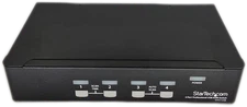 StarView SV431USB 4-Port KVM Switch USB VGA Black 