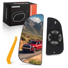 Ram Lower Mirror Glass Compatible with Dodge Ram 1500 2009 Left Driver Side