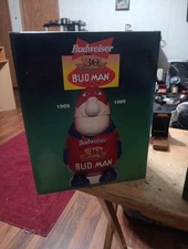 Budweiser 30th Anniversary Bud Man Stein 1969-1999 COA