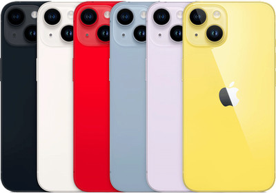 Apple iPhone 14 6.1'' 128GB 256GB 512GB Unlocked All Colors - Fair(New Battery)