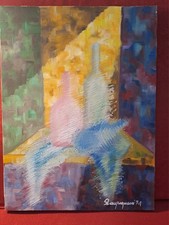 Quadro Antico. Olio su Tela,30x40; firmato e datato;venduto senza cornice 