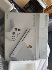 Microsoft Xbox One S 1681 1TB Gaming Console - White