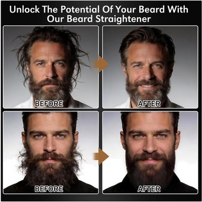 Professional Beard Grooming Set & Growth Oil