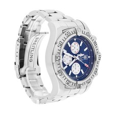 Breitling Super Avenger II A13371111C1A1 Blue Dial Stainless Steel Watch 3