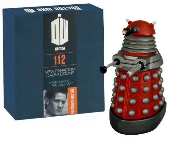 Doctor Who Figure New Paradigm Dalek Drone Eaglemoss Boxed Model Figure #112