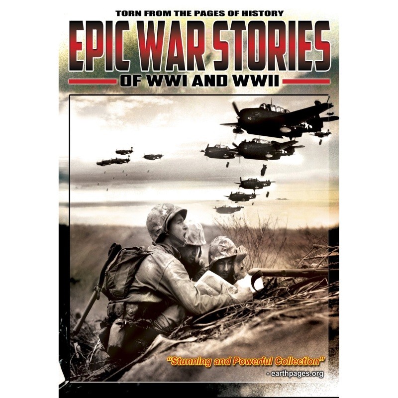 Various Artists Epic War Stories of Ww1 and Ww2 DVD RYE1056 NEW