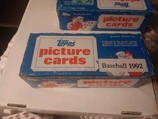 1992 Topps Baseball Vending Box 500 count Box from factory case RC Chipper Jones