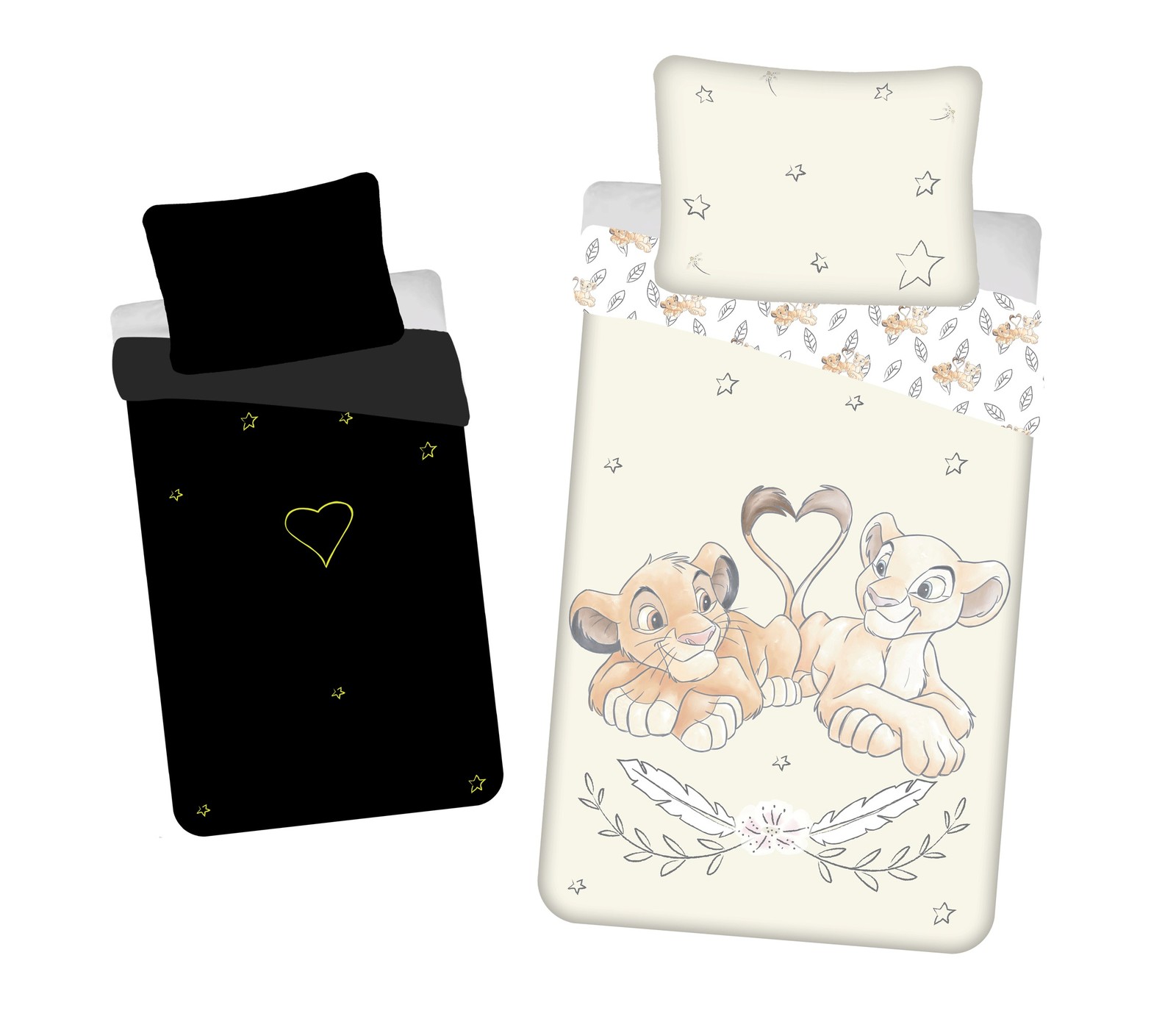 Игровой набор Disney Король лев 100 хлопок 140x200 см и 70 см 8590₽