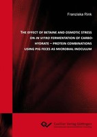 The Effect Of Betaine And Osmotic Stress On In Vitro Fermentation Of Carbohydran