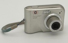 HP Photosmart M425 Digital Camera 5.0MP 3x Optical Zoom Silver Tested Working