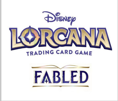 DISNEY LORCANA: FABLED REGULAR NEAR MINT CHOOSE YOUR OWN